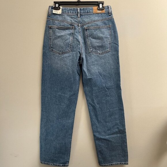 Free People Women's Pacifica High Rise Slim Straight Leg Jeans Blue New Size‎ 29 - Picture 3 of 7